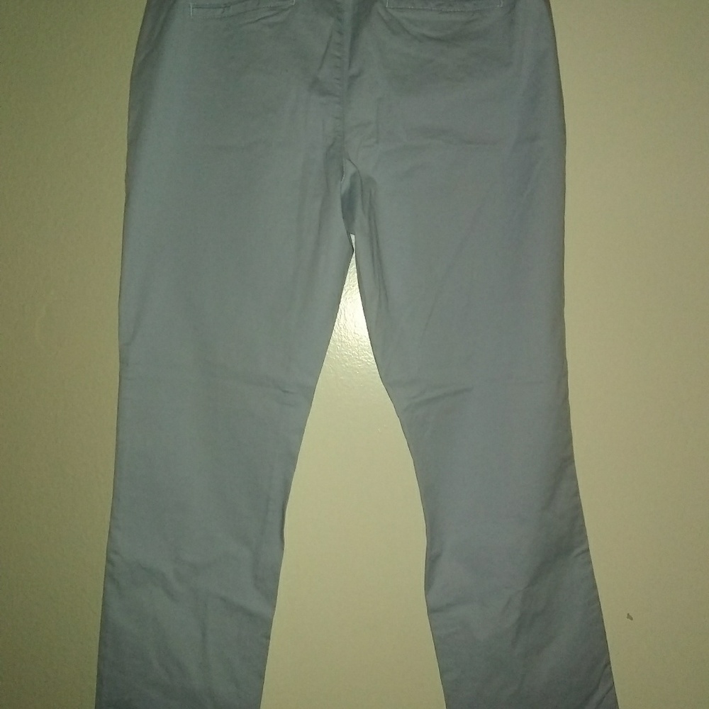 Midrise straight leg jeans